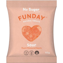 Photo of Funday Sweets Sour Peach Hearts
