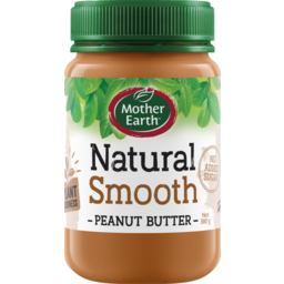 Photo of Mother Earth Peanut Butter Smooth 380g