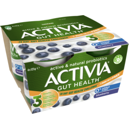 Photo of Danone Activia Probiotics No Added Sugar Blueberry Yoghurt