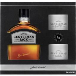 Photo of Jack Daniel's Gentleman Jack 700ml & 2 Glasses Gift Pack