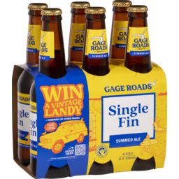 Photo of Gage Roads Brewing Co Gage Roads Brew Co Single Fin Summer Ale 6x330ml