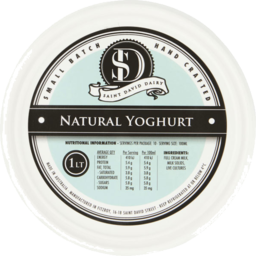 Photo of St David Yoghurt Natural 1kg