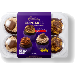Photo of Cadbury Cupcake Assorted 6pk