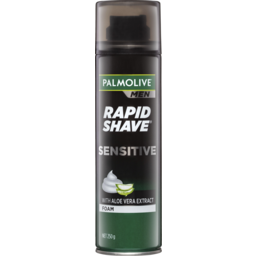 Photo of Palmolive Rapid Shave Sensitive + Aloe Shaving Foam