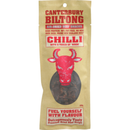 Photo of Canterbury Biltong Beef Snack Chilli 100g