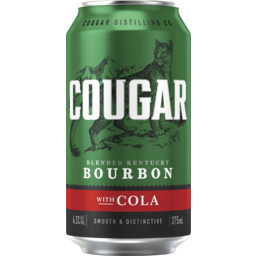 Photo of Cougar Bourbon & Cola Can