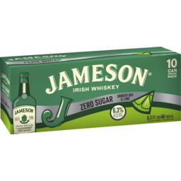 Photo of Jameson Zero Sugar Dry & Lime Can
