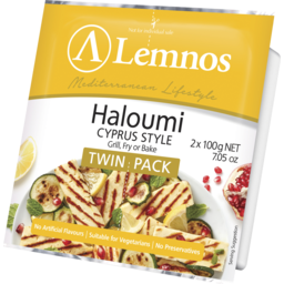 Photo of Lemnos Haloumi Cyprus Style Cheese Twin Pack 2x100g