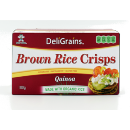 Photo of Deligrains B/Rice Crisps Quinoa