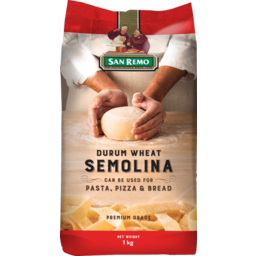 Photo of San Remo Semolina Durum Wheat 1kg
