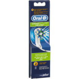 Photo of Oral-B Crossaction Replacement Brush Heads 2pk