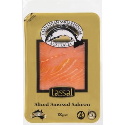 Photo of Tassal Tasmanian Smokehouse Sliced Smoked Salmon 100g