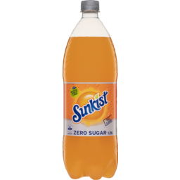 Photo of Sunkist Zero Sugar Bottle 1.25l