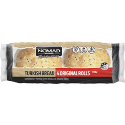 Photo of Wildbreads (SOL Breads) Turkish Rolls 4 Pack Nomad 320g