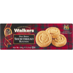Photo of Walkers Pure Butter Shortbread Rounds 