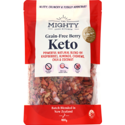 Photo of The Mighty Food Kitchen Granola Berry Keto 400g