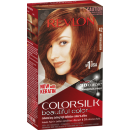 Photo of Revlon Color Silk Hair Colour 42 Medium Auburn 