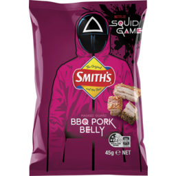 Photo of Smith's Crinkle Cut Netflix Squid Game BBQ Pork Belly Chips