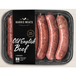 Photo of Harris Meats Sausages Old English Beef 480g 