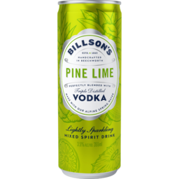 Photo of Billson's Vodka Pine Lime Can