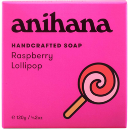 Photo of Anihana Soap Bar Rasp Lpop 120g