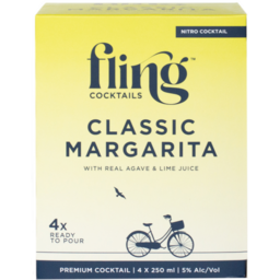 Photo of Fling Cocktails Classic Margarita Cans