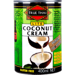 Photo of True Thai Lite Coconut Cream 400ml