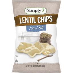 Photo of SIMPLY7:S7 Simply 7 Lentil Chips Sea Salt