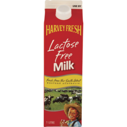 Photo of Harvey Fresh Lactose Free Milk 1l