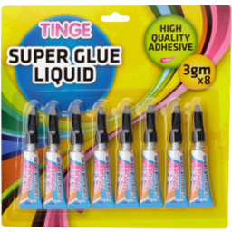 Photo of Bell Tinge Liq Super Glue 3gm 8pk
