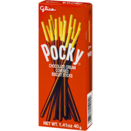 Photo of Glico Pocky Chocolate Cream Covered Biscuits 47g