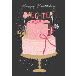 Photo of Henderson Greetings Card Birthday Daughter Cake