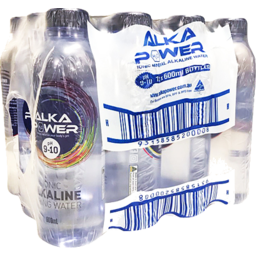 Photo of Alka Power - Alkaline Water 600ml Carton (12)