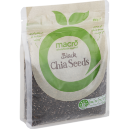 Photo of Macro Organic Black Chia Seeds 350g