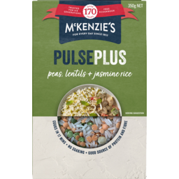 Photo of Mckenzies Pulse Plus Peas Lentils & Jasmine Rice 350g
