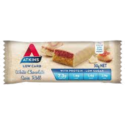 Photo of Atkins Low Carb Swiss Roll Chocolate White