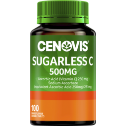 Photo of Cenovis Sugarless C 500mg 100 Chewable Tablets 