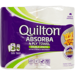 Photo of Quilton Towel Absrba 4p Dl
