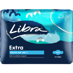 Photo of Libra Extra Regular With Wings Sanitary Pads 14 Pack