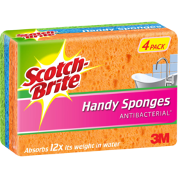 Photo of Scotch-Brite® Antibacterial Stay Fresh Sponge 4 Pack