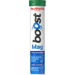 Photo of Healtheries Boost Effervescent Magnesium 20 Pack