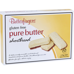 Photo of Butterfingers Pure Butter Shortbread Gluten Free 175gm