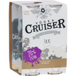 Photo of Cruiser 7% Ice 4x300ml Cans