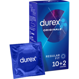 Photo of Durex Originals Latex Condoms Regular Fit, Pack Of 10+2 
