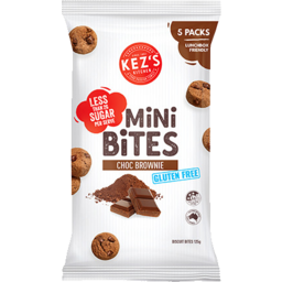 Photo of Kezs Kitchen Choc Brownie Mini Bites Gluten Free 5 Pack 125g