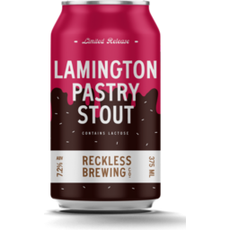 Photo of Reckless Lamington Pastry Stout Can