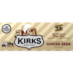 Photo of Kirks Ginger Beer Cans 10x375ml