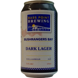 Photo of Bass Point Bushrangers Bay Dark Lager Can