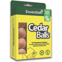 Photo of EnviroSafe Cedar Balls (20 balls)