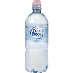 Photo of Cool Ridge Still Spring Water Bottle With Cap Australian 100% Recycled 750ml 750ml